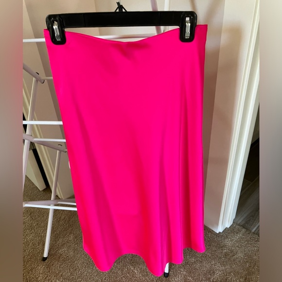 J.crew Gwyneth slip skirt XS bubble gum pink - Picture 2 of 4
